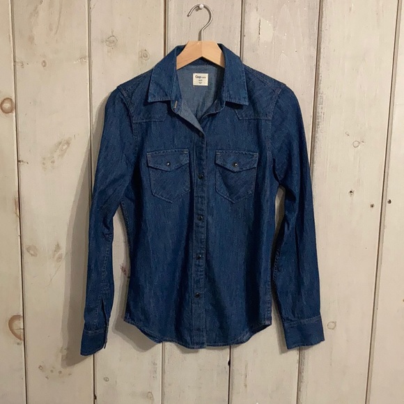 Gap western denim shirt - Picture 2 of 6